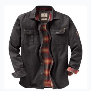 Legendary Whitetails  Journeyman Flannel /Lined Shirt Jacket Cotton M
